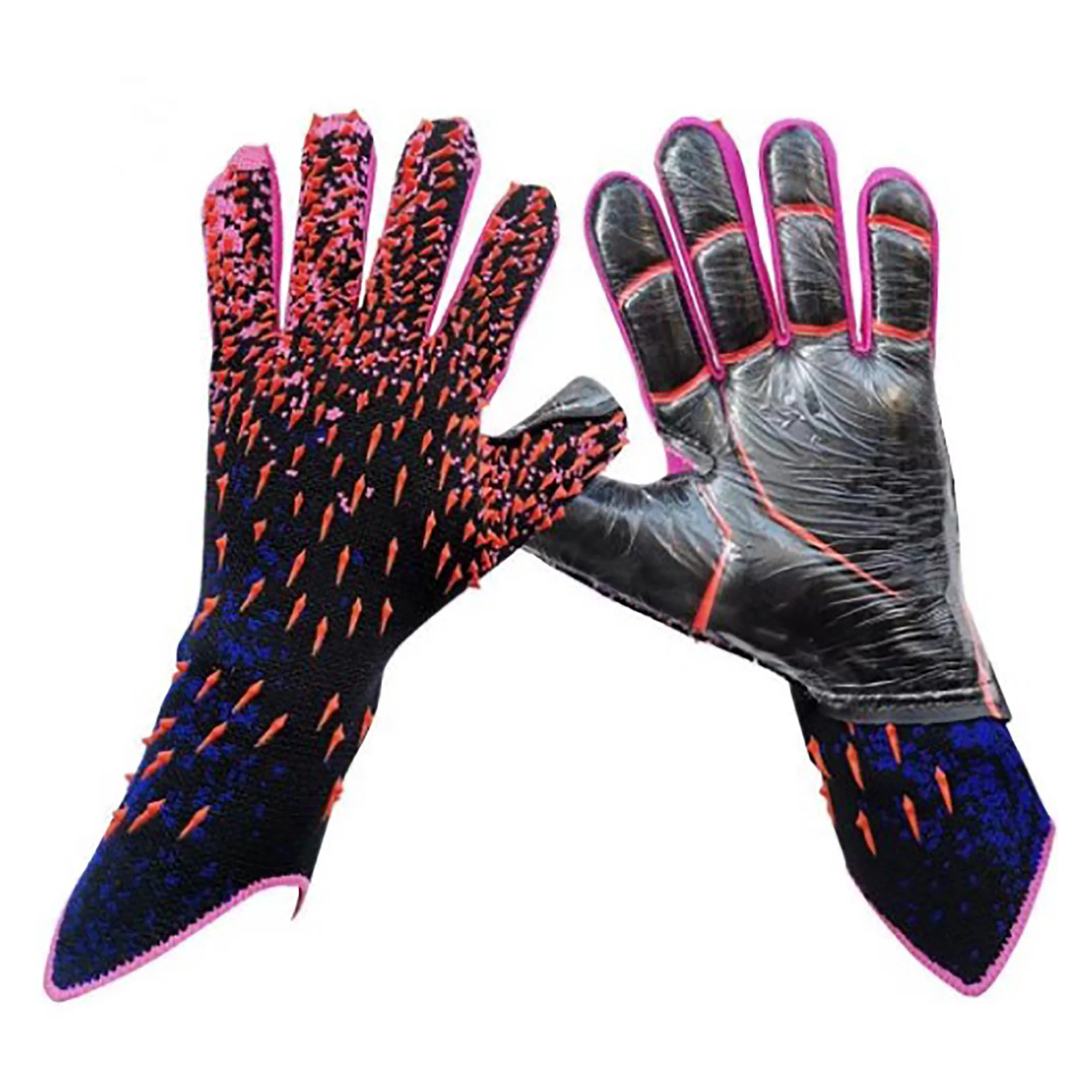 Professional Soccer Gloves Soccer Goalie Goalkeeper Gloves Latex Anti Slip Football Gloves with Strong Grips Palms for Kids Boys