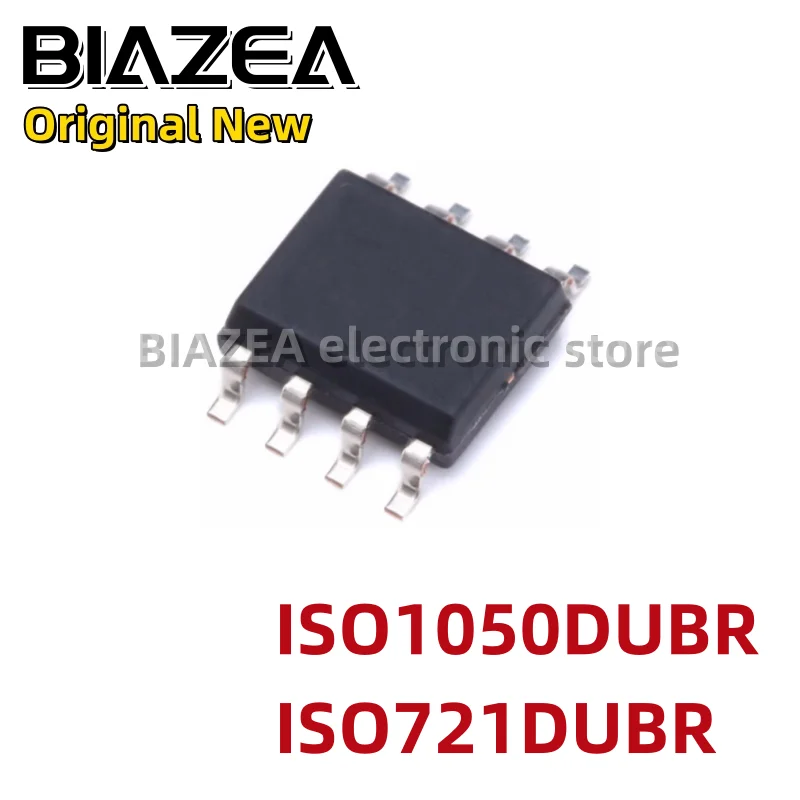 

2 шт., ISO1050DUBR, ISO721DUBR, SOP8 чип трансивера