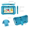 Kids Tablet study Pad Educational toy,4GB RAM+32GB ROM,7inch display,Android 12 USBcharge,2camera,Free Ceciilavii academy app, 4