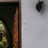 Zinc Alloy Mezuzah Doorpost Decorations With Scroll For Blessings Protection Jewish Symbols Metal Crafts Home Textile Religious 2