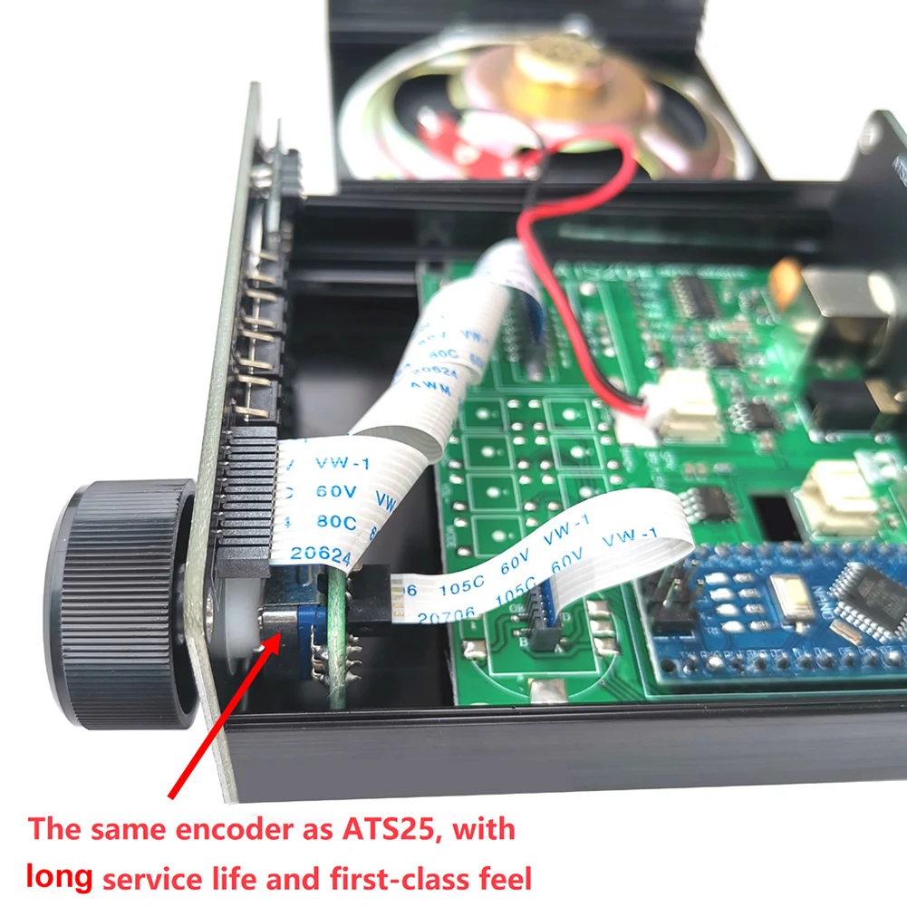 ATS-20+Radio Receiver SI4732 Full Band Radio Receiver Portable FM AM Radio Receiver AM (MW SW) SSB (LSB USB) Recorder + Antenna