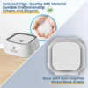New Dog ABS Plastic Drinking Water Floating Bowl Non-Wetting Mouth Cat Bowl Without Spill Drinking Water Dispenser Dog Bowl 6