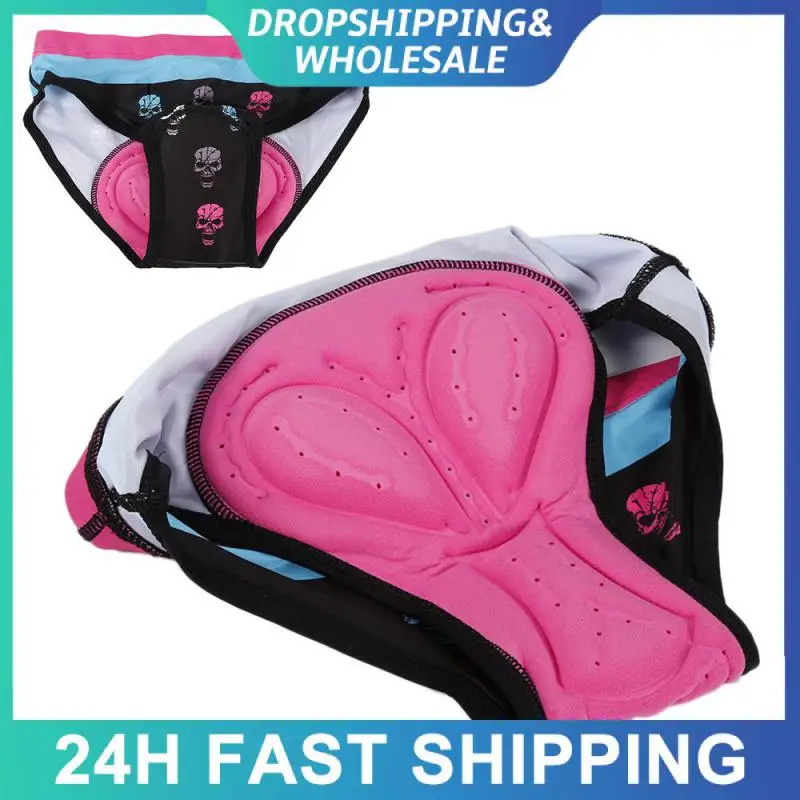 여성용 라이딩 반바지, 자전거 도로 속옷, 사이클링 통기성 3D 패드 브리프, 탄력 있는 반바지, 패션