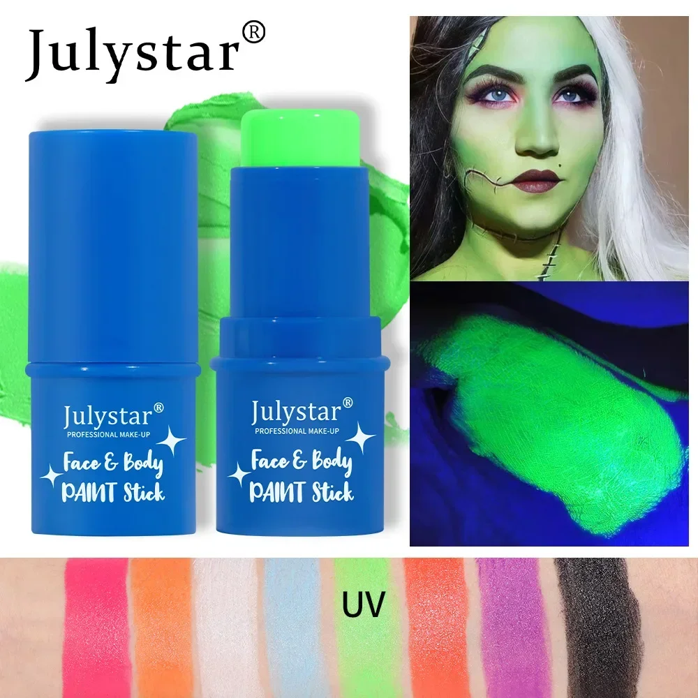 8 Colors Body Face Paint Make Up Kids Face Cosmetics Party Make Up Paint Professional Faces Durable Gadgets Cosplay All in One 6