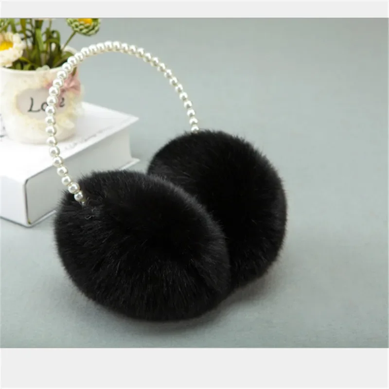 Pearl Earmuffs 1Pc Cute Girls Autumn Winter To Keep Warm