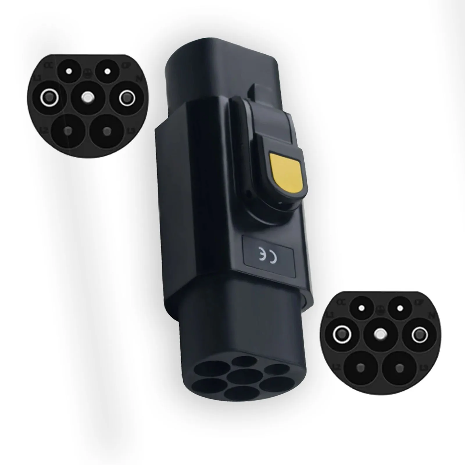 EV Charging Adaptor Type2 to GBT Adaptor 32A 3Phase 1Phase IEC62196-2 to GBT 380v EV Charger