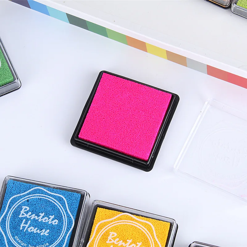 DIY Scrapbooking Vintage Crafts Ink pad 1 box 20 colors Colorful Inkpad Stamps Sealing Decoration handmade Scrapbooking Material