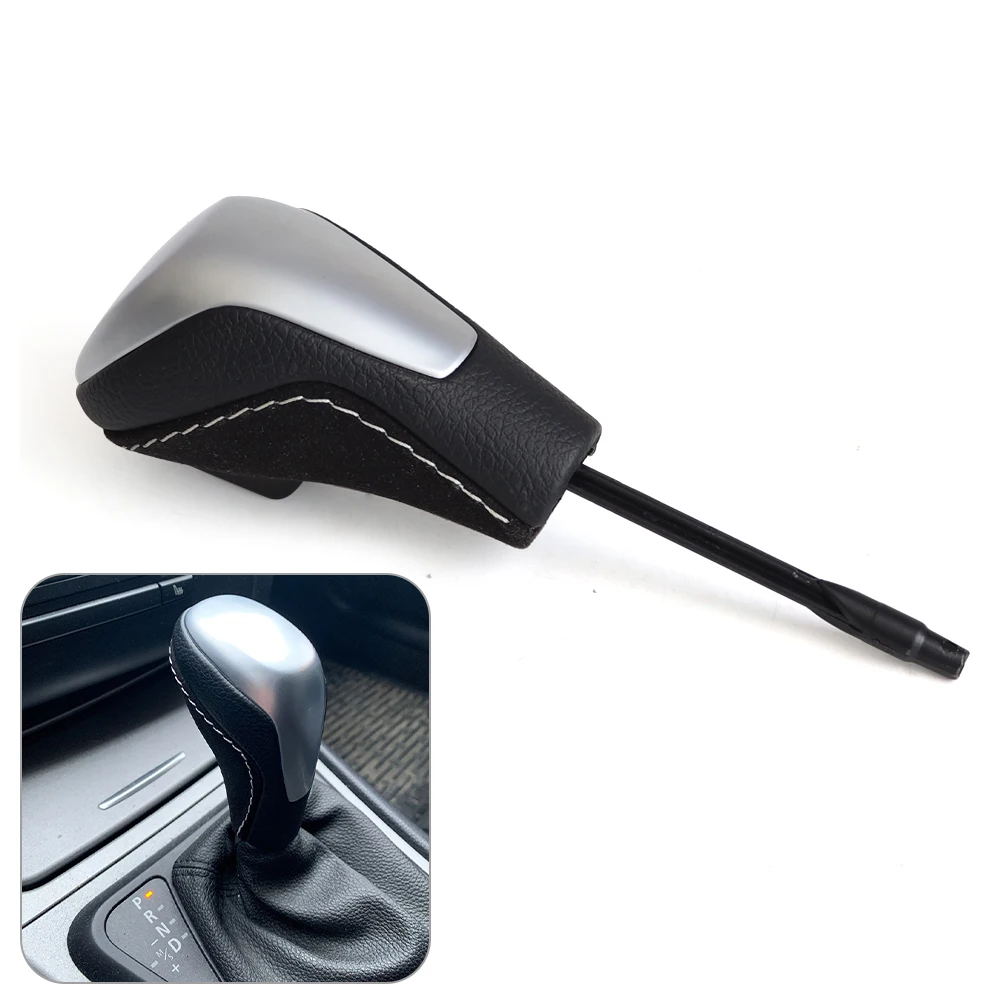 Car Automatic Gear Shift Knob With Alcantara For Bmw E81 E82 E87 E90