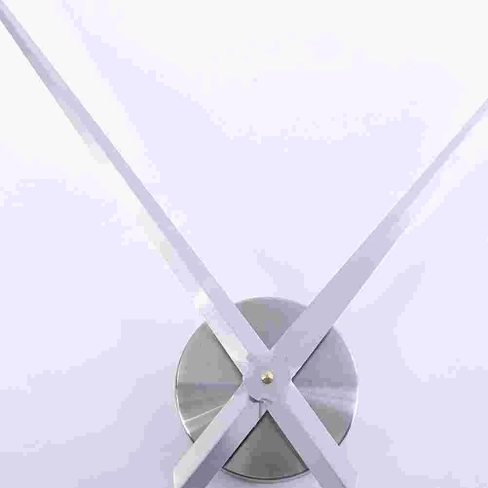 DIY Large Cross-stitch Clock Hands Needles Wall Clocks 3D Home Decor Quartz Clock Mechanism Accessories (Golden, without Bat 3
