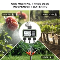 Eshico HCT-378 Garden Smart Triple Irrigation Timer Watering System（3 Outlet） 5
