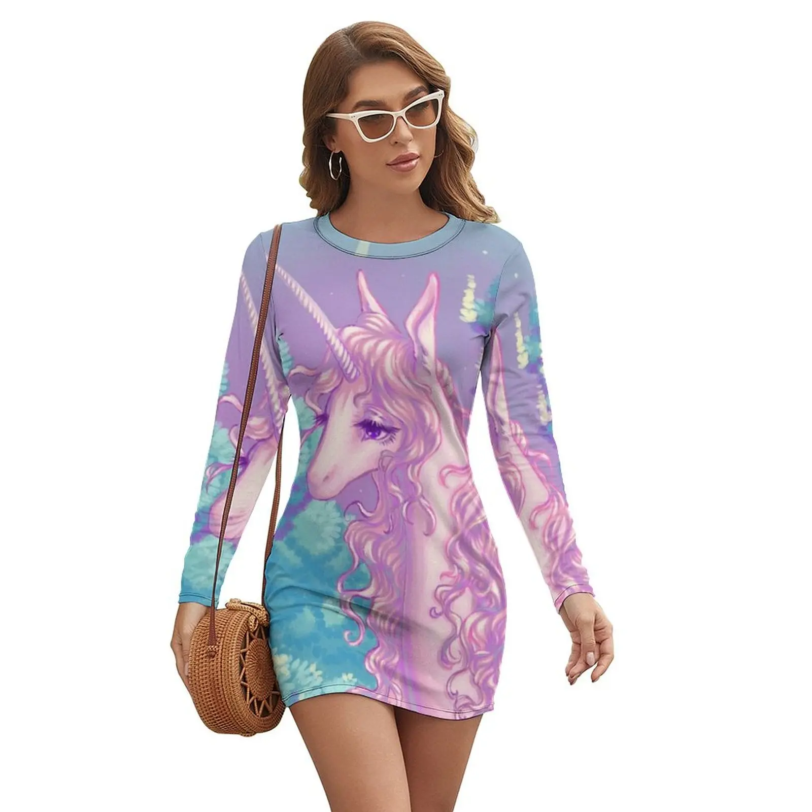 

The Last Unicorn’s Forest Long-sleeved Dress women evening dress summer dress women 2024 birthday