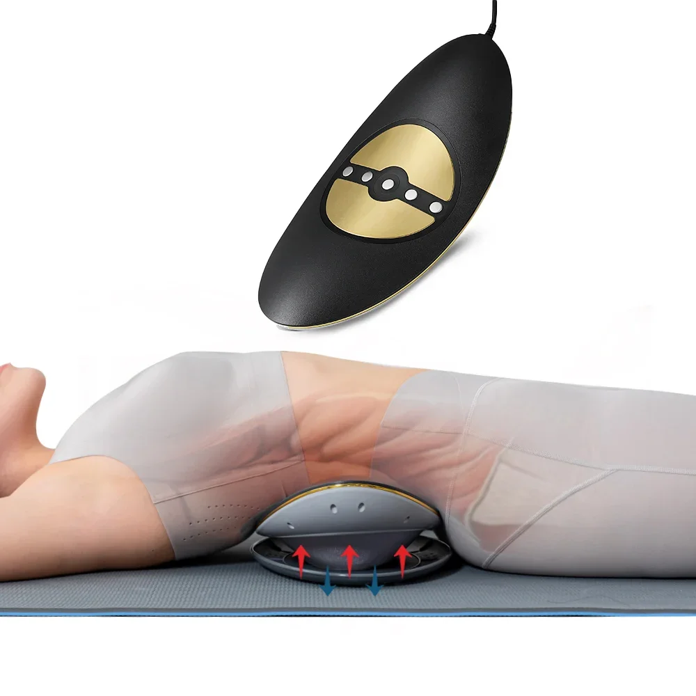 

Health Care Products Electric Inflation Dynamic Lifting Vibration Heating Pain Relief Therapy Lower Back Lumbar Traction Device