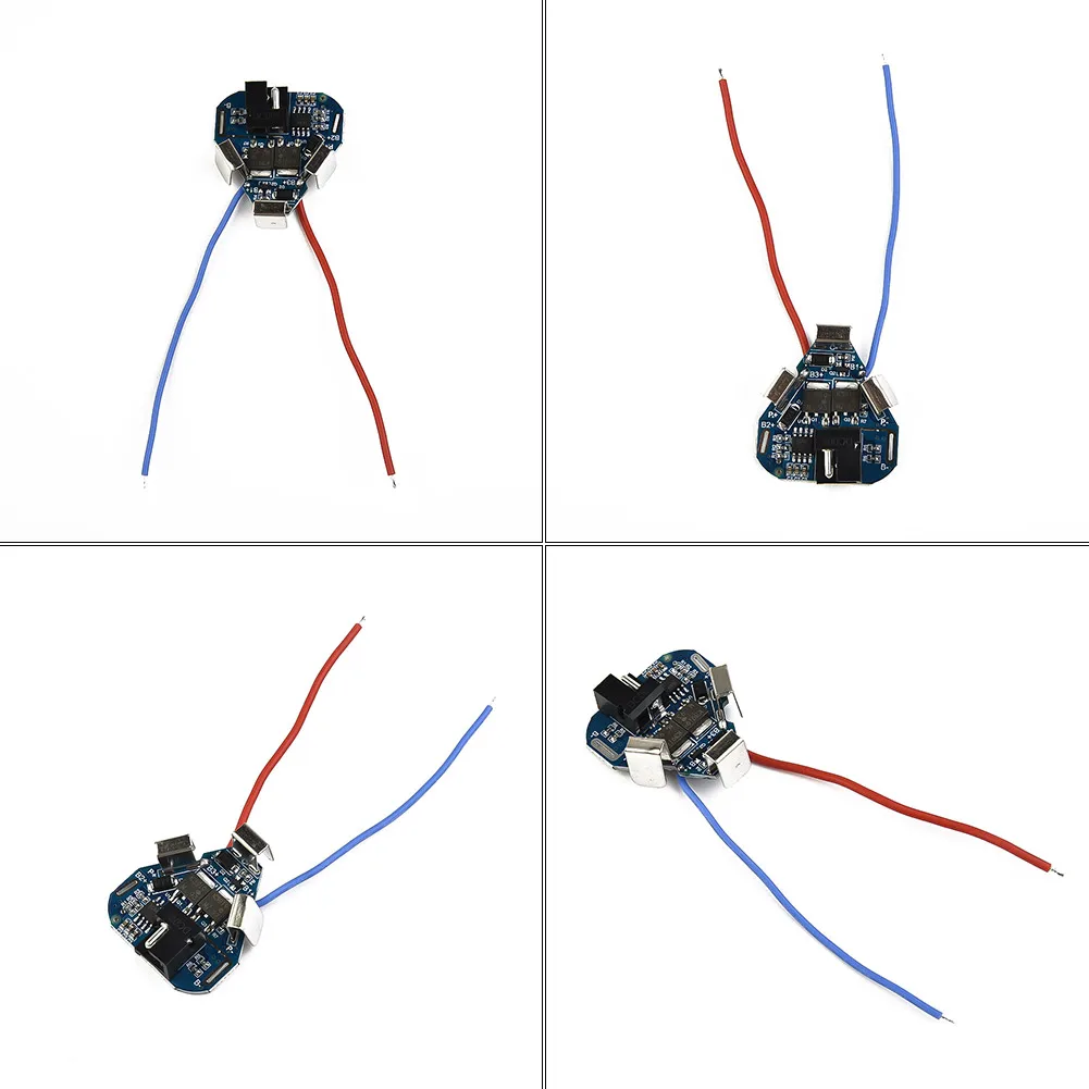 3S 12VDC BMS Lithium Battery Protection Board 8A Overcharge Protection Board In-Line Power Tools Hand Drill Accessories