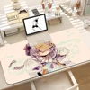 Qiqi Genshin Impact Custom Skin Desktop Desk Mat Kawaii Gaming Accessories Students Writing Pad for PC Computer Table 3