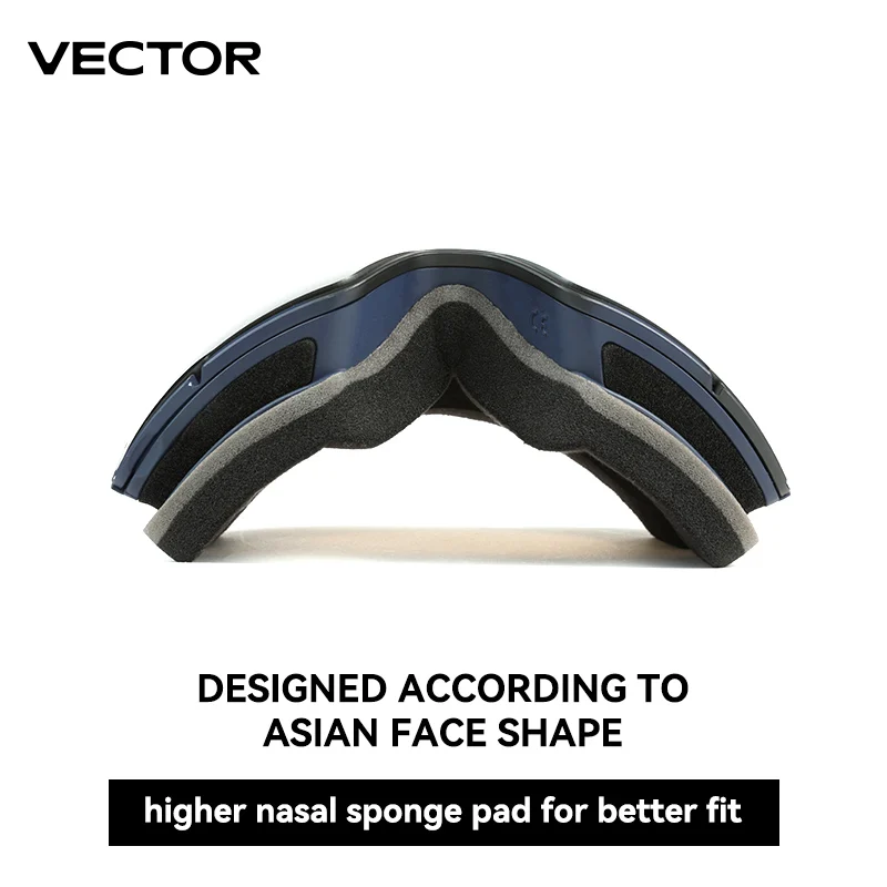 VECTOR Ski Goggles Men Snowboard Glasses Women Winter Outdoor Snow Sunglasses UV400 Double Layers Lens Anti-Fog Skiing Goggles 5