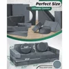 Children's Sofas, LX15 14pcs Modular Kids Play Couch, Child Sectional Sofa, Fortplay Bedroom and Playroom Furniture for Toddlers 2