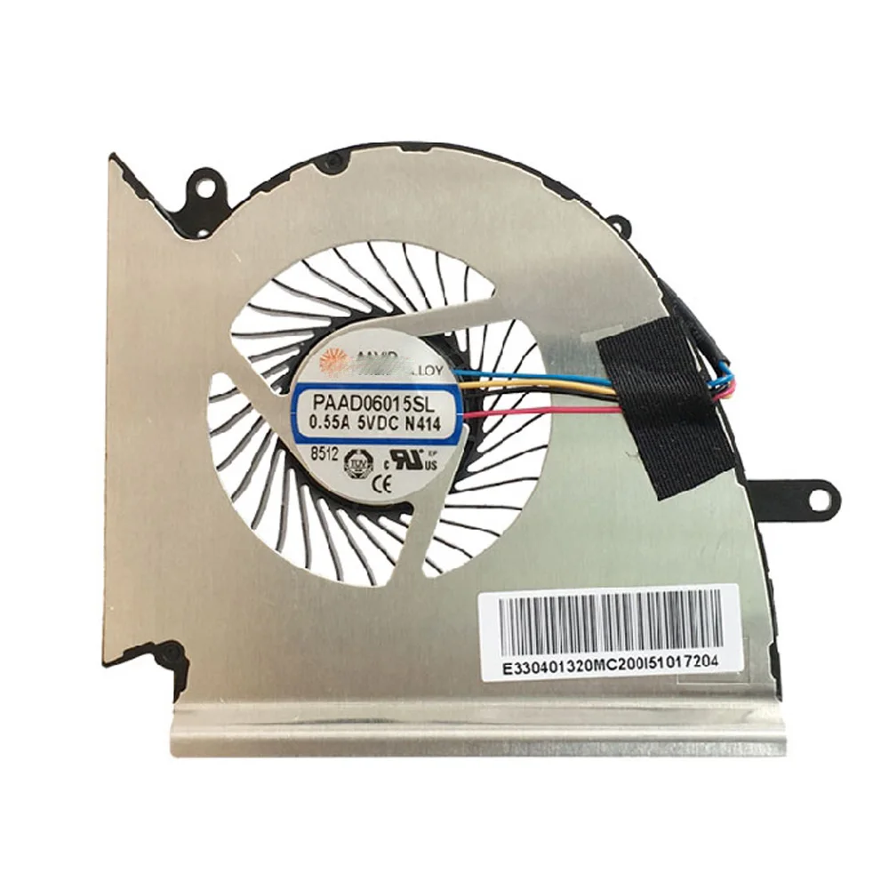 Laptop Ventiladores de Refrigeração para Msi Gpu Radiador Ventilador Gráfico Gpu Org Ge75 Gp75 Gl75 We75 Ms17e7 Ms-17e2 Paad06015sl N414 N417 - Imagem 4