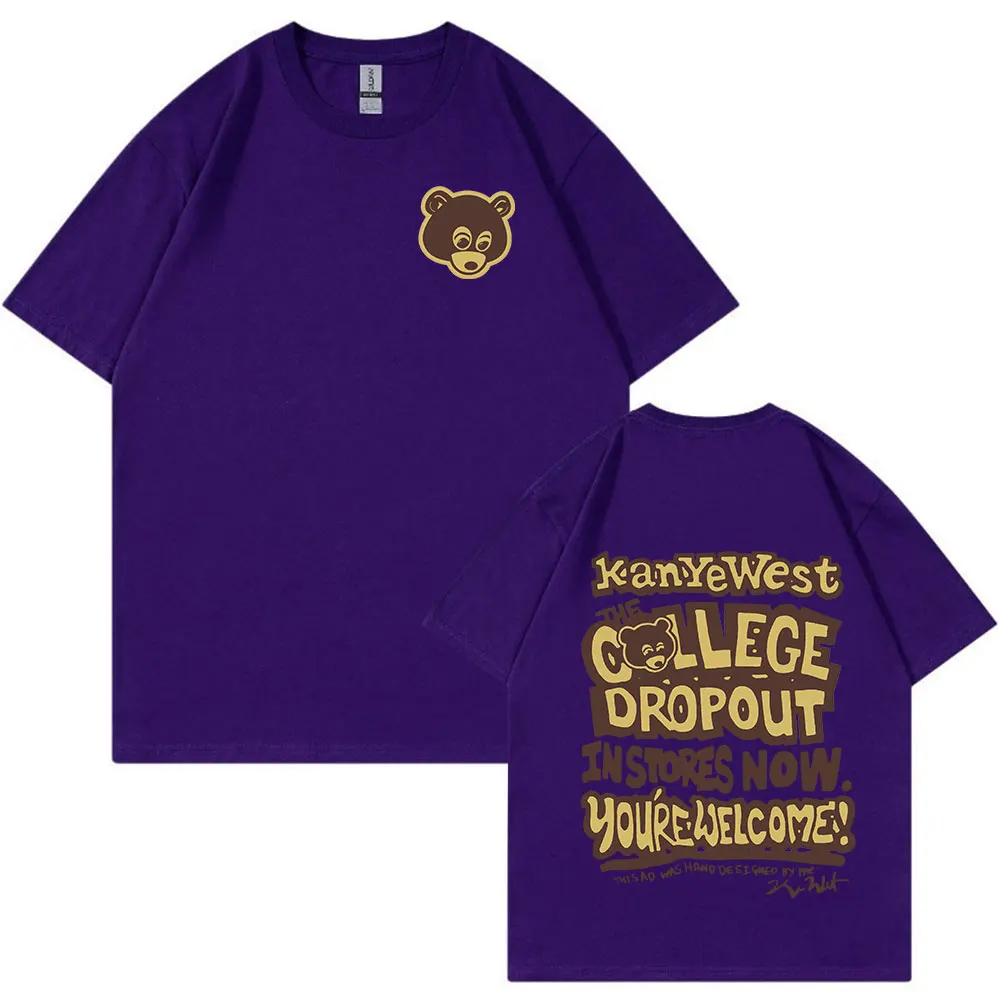 トップス Kanye West The College Dropout T Rap Tee Vintage Kanye West The College Dropout Promo T-Shirt Sz Medium Rap