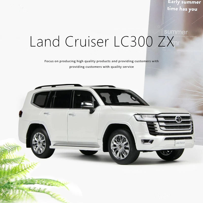 1/18 Toyota Land Cruiser LC300 ZX SUV Alloy Car Model