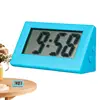 Mini LCD Digital Clock Bedroom Simple Small Electronic Watch Portable Old Man Big Word Table Student Exam Mute Desktop Clock 1