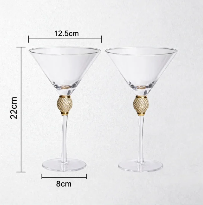 Luxury Crystal Red Wine Glass Set - Elegant Tall Glasses