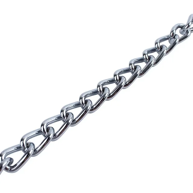 Collier chaîne serpent pour animaux de compagnie, collier d'étouffement pour chien en acier inoxydable pour chiens, collier d'étouffement réglable pour Bulldog 6