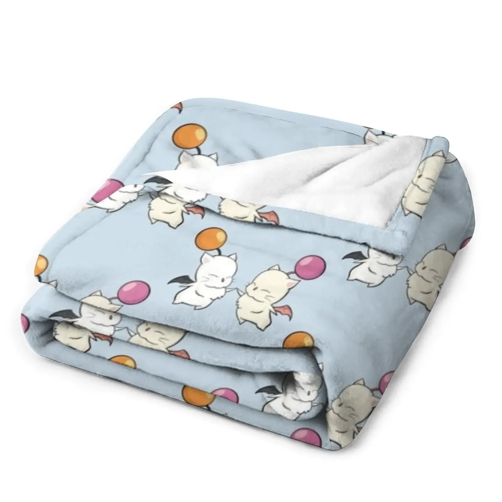 Moogles Throw Blanket sofa Thin Blankets Polar blanket 3