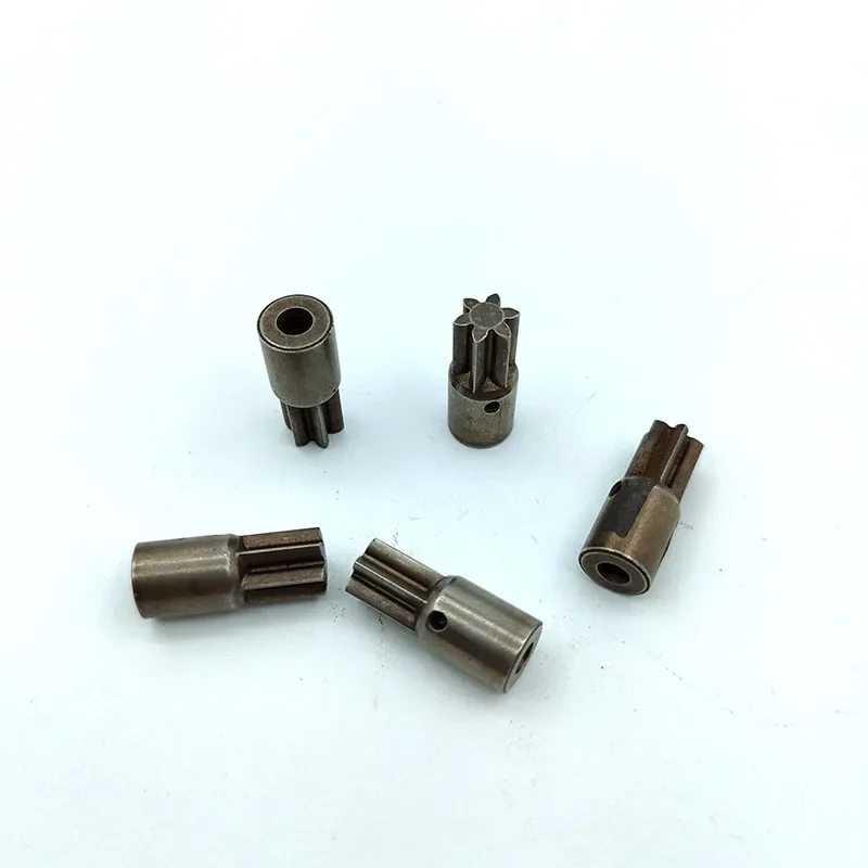 RS-550 모터 기어 스틸 금속 6 톱니 기어, 3.17mm 샤프트 전기 스크루 드라이버 드릴 도구