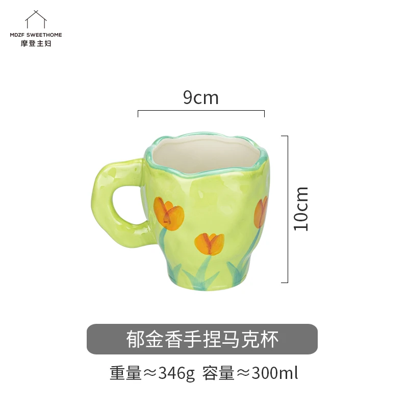 Tazas de café de cerámica, vasos de cerámica, tazas de té hechas a