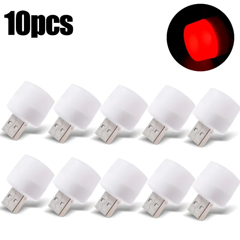10PCS red light