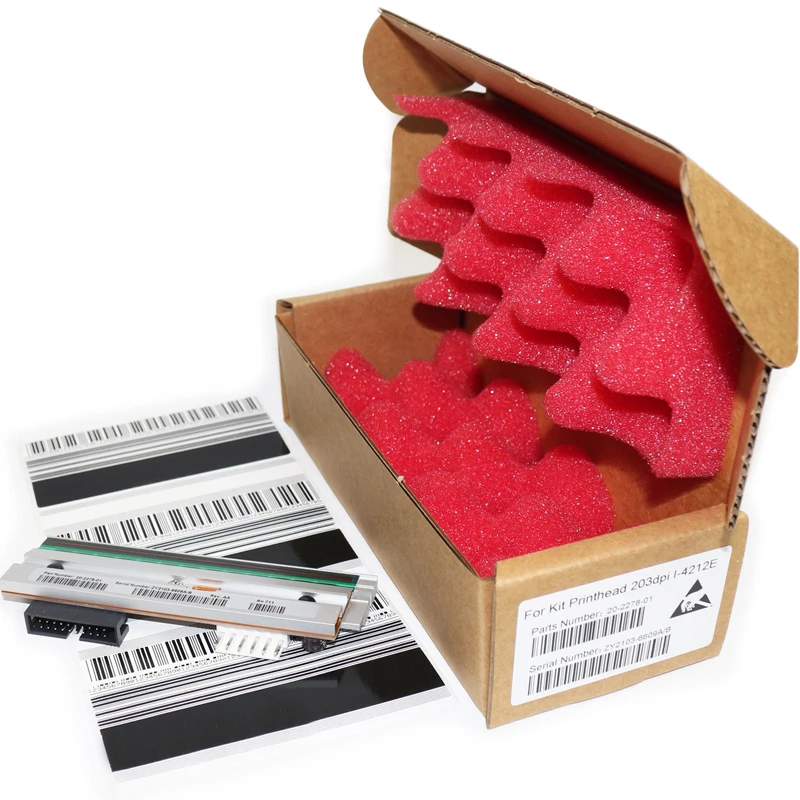 새로운 A+ 품질 203dpi 열전사 프린트 헤드, Datamax I-4212E mark II 200dpi 바코드 프린터 헤드, 보증 90일