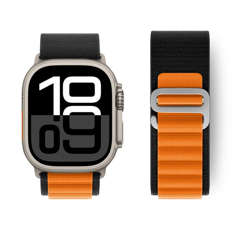 Premium Alpine Loop Strap for Apple Watch - Durable and Stylish Correa Bracelet