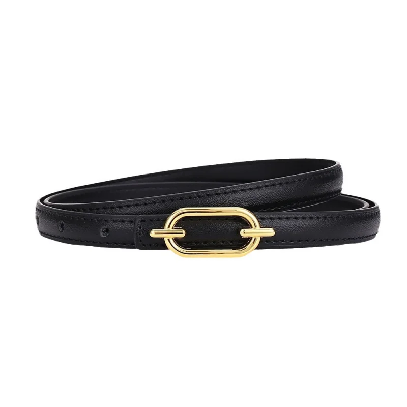 Elegant Women's Leather Belt - Versatile Fashion Accessory