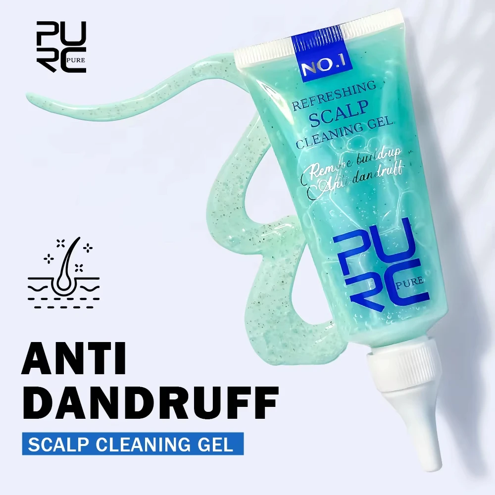 PURC Anti Dandruff Anti Itching Cream Scalp Refreshing Oil Control Gel Exfoliating Scalp Treatment Hair Care Beauty Health