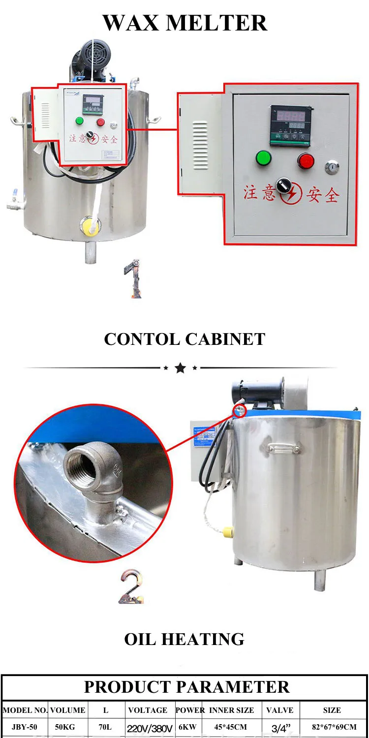 Description Picture 2 of itemBig Electric Candles Production Making Machine Sugar Oil Soy Wax Warmer Melting Machines Pouring Melter Produce Pot For Kit Set