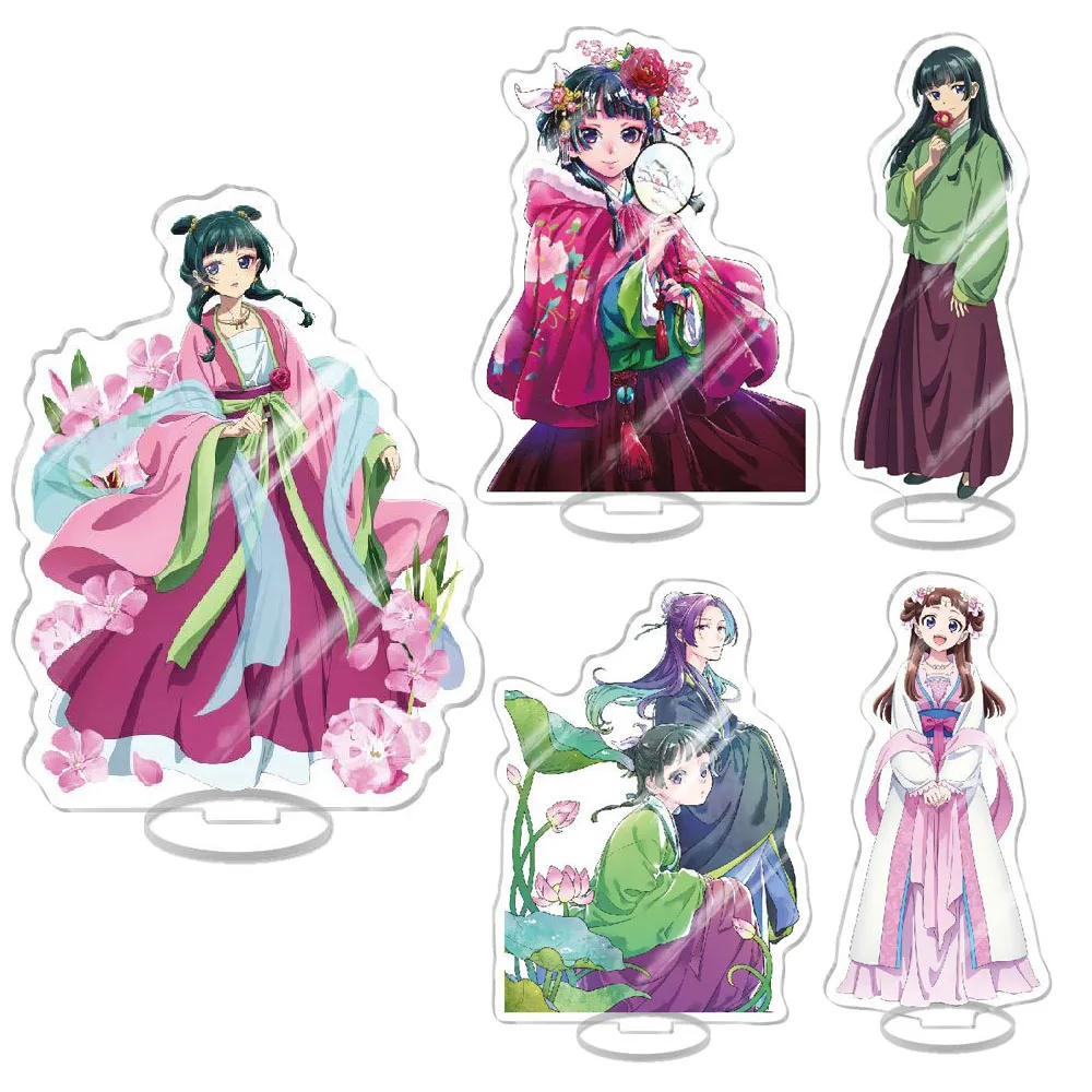 Hot Medicine Girl Cartoon Models Supporto Acrilico Maomao Jinshi Gao Shun Anime Desk Display Room Decor Accessori Per Regali Di Amici