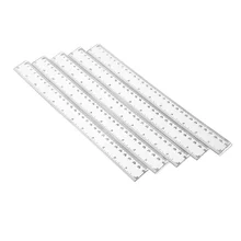 

1 Pcs,Advertising Ruler 30cm Plastic Transparent Ruler Drawing Tool Pupils' Stationery Ruler
