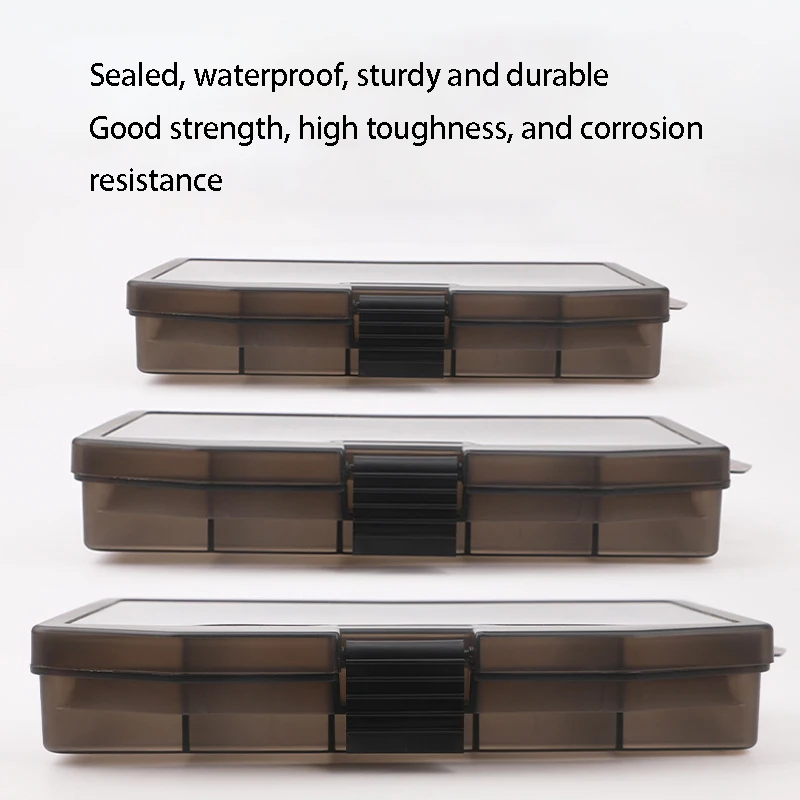 Fishing Gear Bait Storage Box Accessories Plastic Set Tool Lure Five Grid Box fishing accessories box