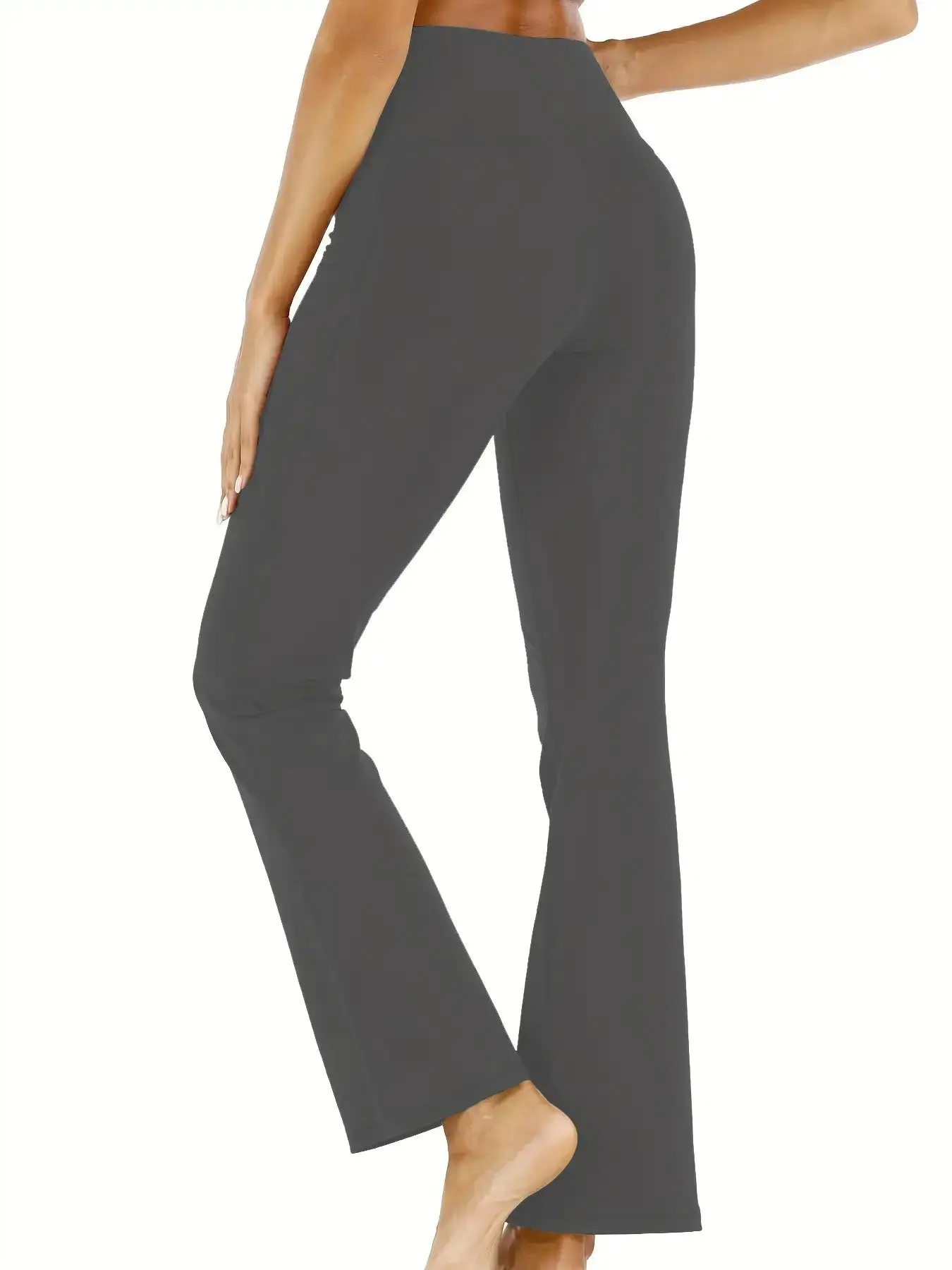 Women’s Flared Pants with Pockets, Flared Leg Yoga Pants High Waist Fitness Casual Tummy Tuck Pants Sports & Entertainment Women’s Flared Pants with Pockets, Flared Leg Yoga Pants High Waist Fitness Casual Tummy Tuck Pants Sports & Entertainment