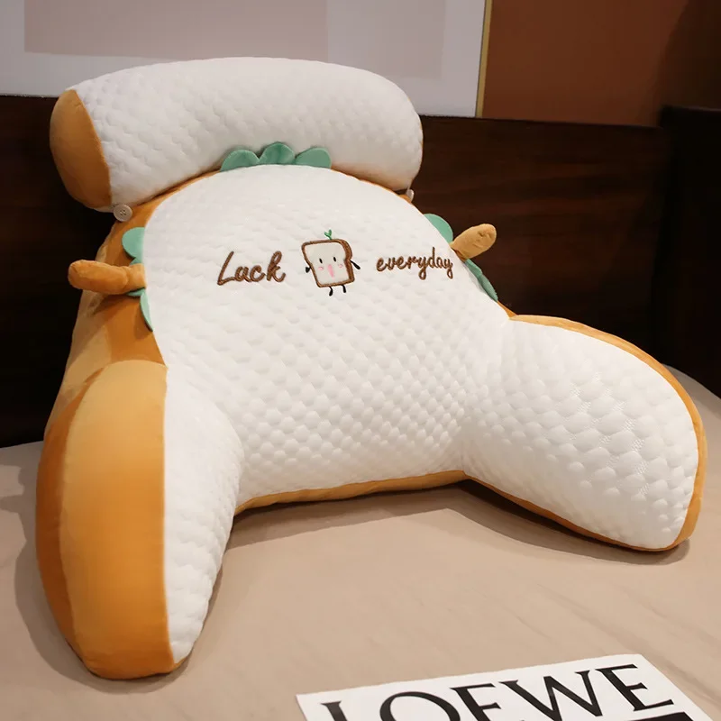 Cuscino Rinfrescante Per Bambini Con Design Animale - Ergonomico, Morbido E Traspirante, Schiuma + Seta Ghiaccio, 46x26x7 Cm