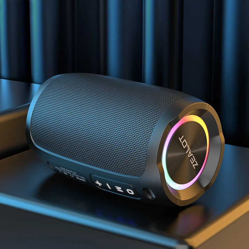 

New Wireless Bluetooth Speaker Subwoofer Mini Mini Speaker Waterproof Portable 3600mAH Outdoor Bluetooth Speaker With Light