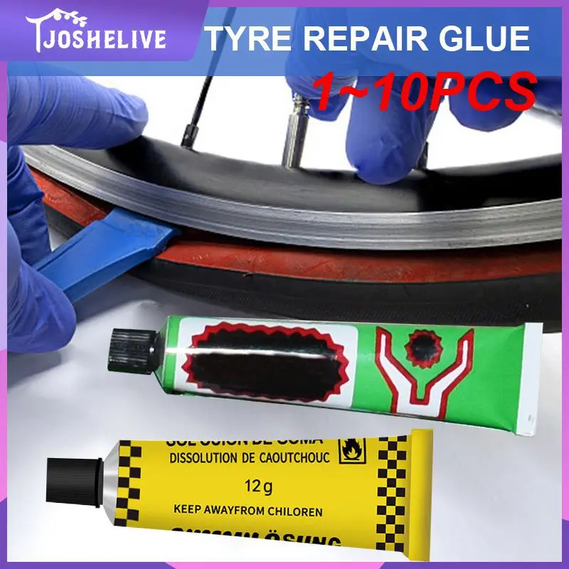 

1 ~ 10 шт. клей для ремонта шин Универсальный Одиночный клей для мотоциклетной батареи Автомобильный холодный клей для ремонта Водонепроницаемые Инструменты для ремонта шин клей