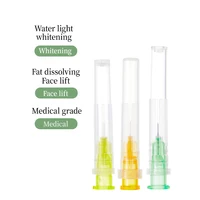 18G 25G 27G 30G 31G 32G 34G Medical Sterile Hypodermic Needle Small Painless Irrigator Facial Skin Care Tool Eyelid Tool Parts 5