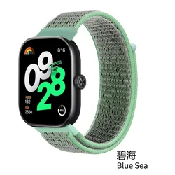 Breathable Nylon Loop Replaceable Wristband for Smart Watch - Sports Edition (Blue Sea)