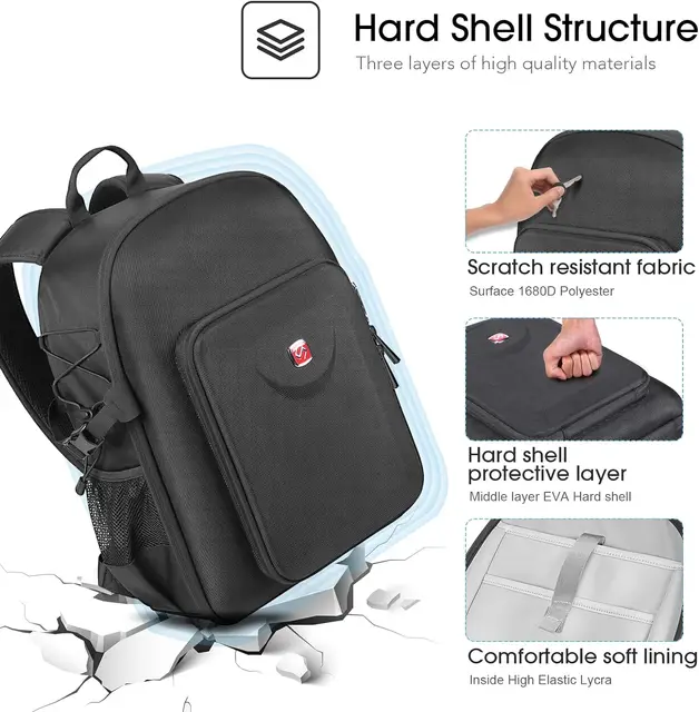 Dji Mavic Pro Smatree Waterproof Hard Carrying Case Compatible