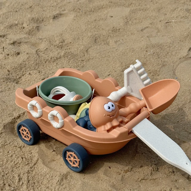 Beach Toy Excavator Engineering Vehicle Sand Digging Toy Sand Beach Toy Sand Digger Tool Truck 3