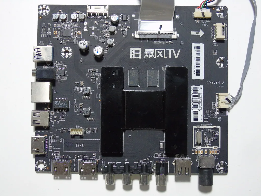 

Storm TV 55A14A 55X3 50X4 55R4 материнская плата CV962H-A 12170406