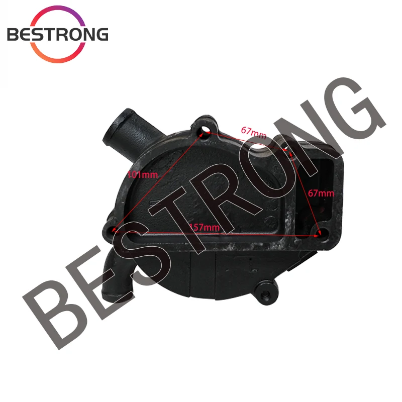 

Water Pump Assy for WEIFANG Ricardo 4100 K4100 K4100D K4100ZD ZH4100 495 Diesel Engine Spare Parts