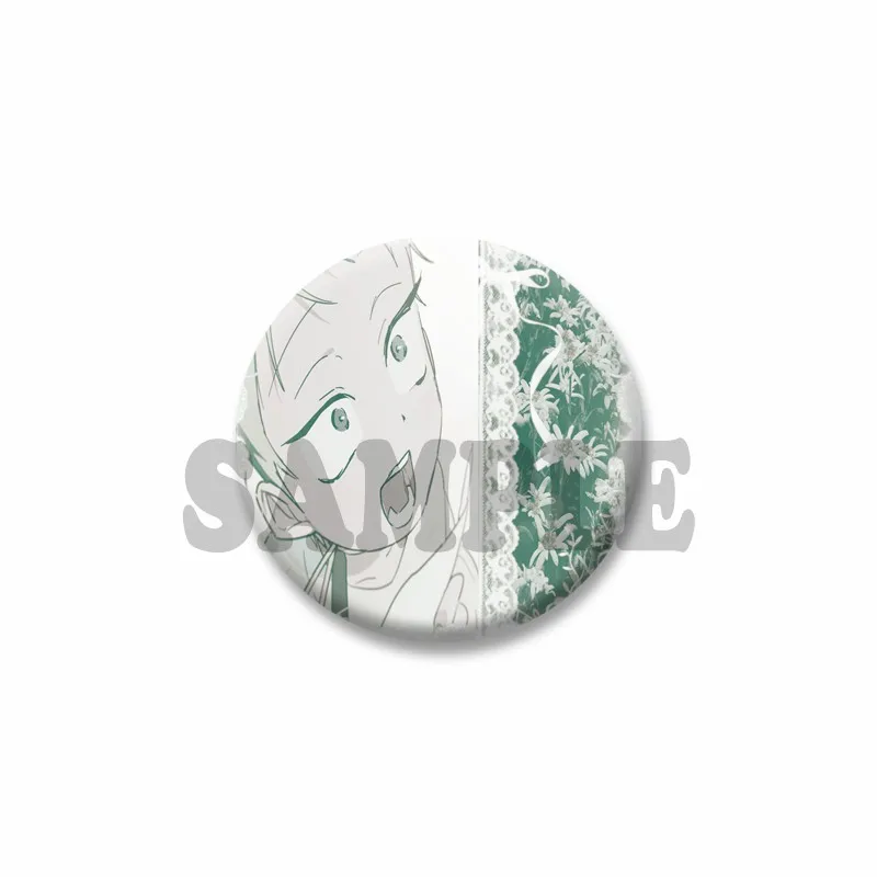 Cute Anime Pins Handmade Round Brooch Cartoon Cosplay Badge - Adorable Jewelry Accessories & Gifts