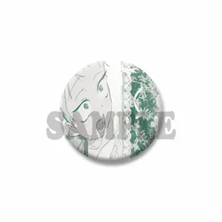 Cute Anime Pins Handmade Round Brooch Cartoon Cosplay Badge - Adorable Jewelry Accessories & Gifts - 58mm(2.28in) (Style 24)